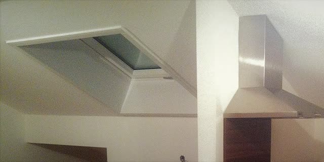 Ausgebautes Dachgeschoss mit Dachfenster